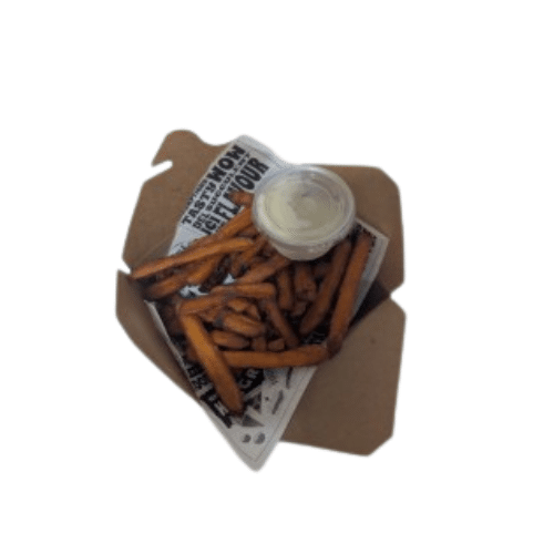 Zoete aardappel frites